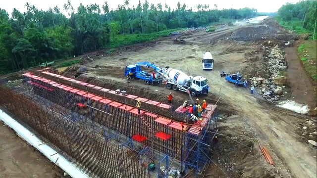 Progres Jalan Tol Manado-Bitung Sudah Mencapai 53,47%